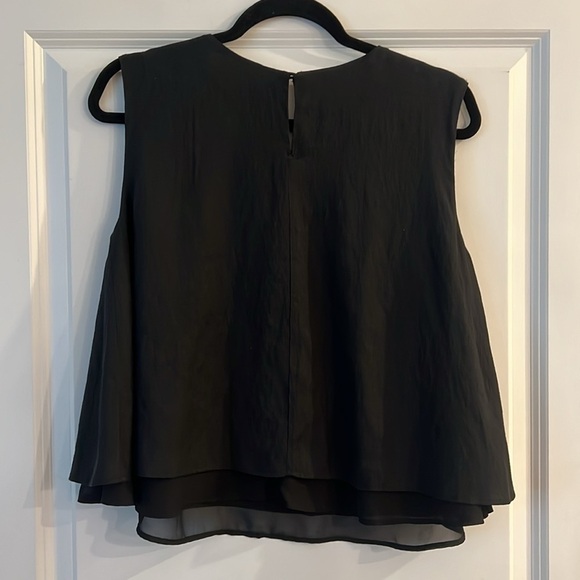 CIAOPANIC TYPY Sheer Layered Blouse, Black ONE Size - Picture 2 of 7